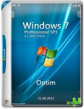 Легкая сборка Windows 7 Professional SP1 ru x64 Optim