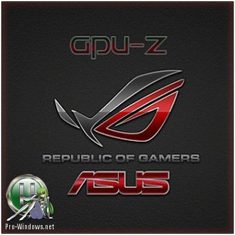 Инфа о видеокарте - GPU-Z 2.43.0 + ASUS_ROG