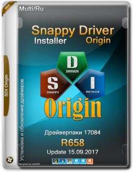 Обновление драйверов - Snappy Driver Installer Origin R658 / Драйверпаки 17084