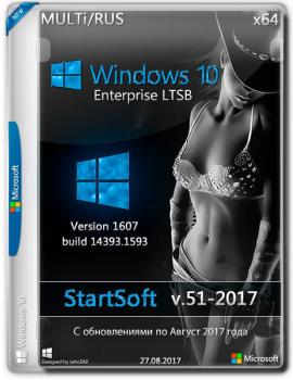 Windows 10 Корпоративная 2016 LTSB x64 Release by StartSoft 51-2017