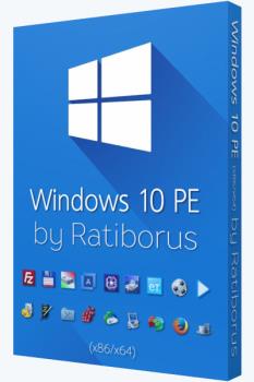 Загрузочный диск - Windows 10 PE (x86/x64) v.5.0.7 by Ratiborus