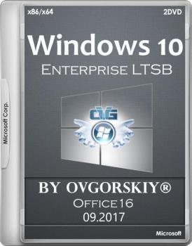 Windows 10 Enterprise LTSB x86-x64 1607 RU Office16 by OVGorskiy® 09.2017 2DVD