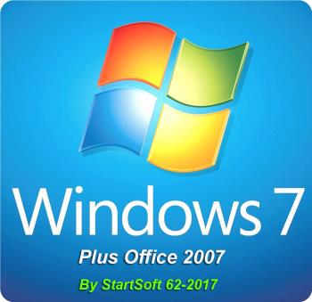 Windows 7 SP1 AIO Plus Office 2007 Release By StartSoft 62-2017