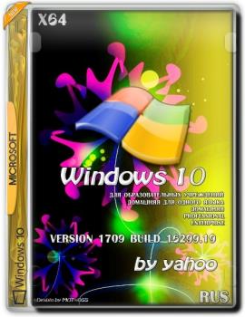 Сборка Windows 10 v.1709 build 16299.19 by yahoo (x64)
