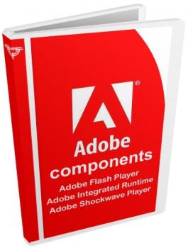 Компоненты Adobe - Adobe components: Flash Player 28.0.0.137 + AIR 28.0.0.127 + Shockwave Player 12.3.1.201 RePack by D!akov