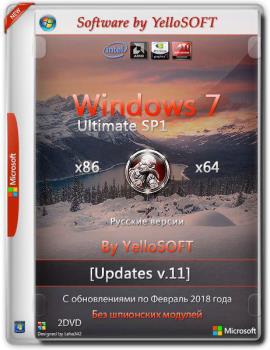 Windows 7 SP1 Ultimate (x86&x64) by YelloSOFT