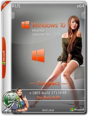 Windows 10 Home {x64} Bellish@ /"Compact" .iso NT { v.1803 build 17134.48}