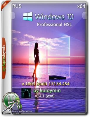 Windows 10 HSL/Pro 1803 x64 by kuloymin v14.1 (esd)