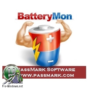 Мониторинг батареи ноутбука - PassMark BatteryMon 2.1 build 1010