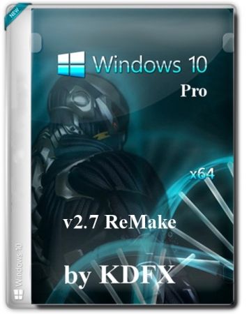 Windows 10 Pro x64 by KDFX v2.7(ReMake)