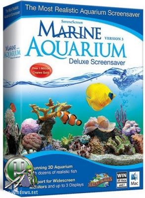 Крутой скринсейвер - SereneScreen Marine Aquarium 3.3.6341 RePack by elchupacabra