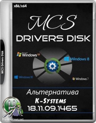 Драйвер диск - MCS Drivers Disk 18.11.09.1465
