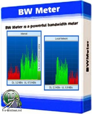 Мониторинг интернет трафика - BWMeter 8.0.0