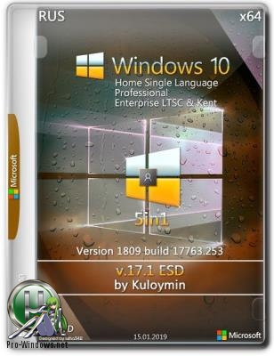 Windows 10 (v1809) 5in1 by kuloymin v17.1 64bit