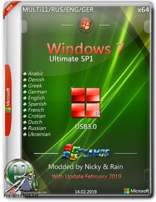 Windows 7 Ultimate SP1 x64 USB3.0 Modded by Nicky & Rain v.2