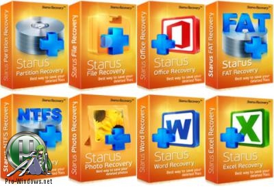 Программы для восстановления информации - Starus Recovery Collection 19.02.13 [8in1] RePack (& Portable) by ZVSRus