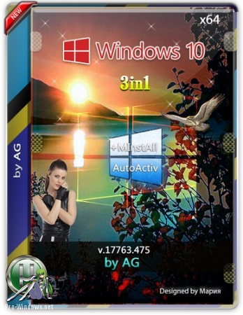 Windows 10 3in1 WPI by AG 05.2019 [17763.475] (x64)
