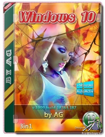 Windows 10 3in1 WPI by AG 09.2019 [18363.387] 64bit