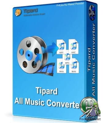 Быстрый конвертер аудиофайлов - Tipard All Music Converter 9.2.16 RePack (& Portable) by TryRooM