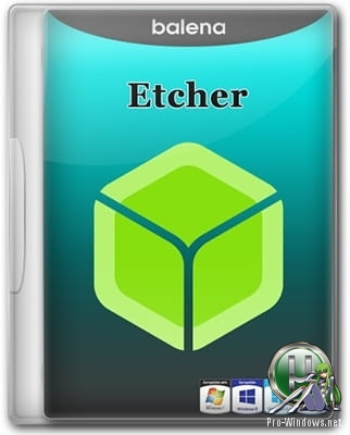 Запись образов дисков на любые накопители - Etcher 1.5.122 + Portable
