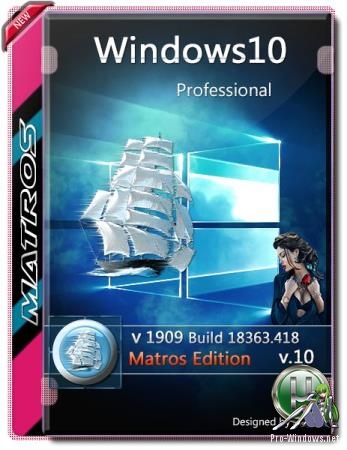 Windows 10 1909 Professional x64 Matros v10