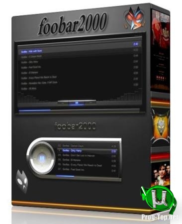 Аудиоплеер с суперзвуком - foobar2000 1.4.5 DarkOne + DUIFoon Portable by MC Web (10.11.2019)