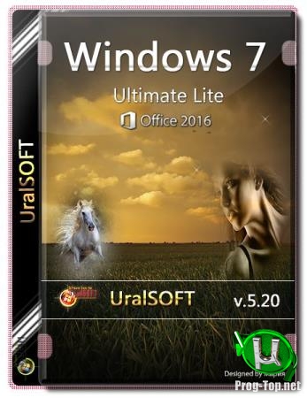 Легкая сборка Windows 7x86x64 Ultimate Lite & Office2016 by Uralsoft