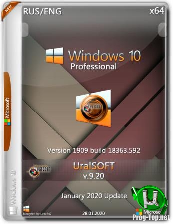 Windows 10 x86x64 Pro (1909) 18363.592 by Uralsoft