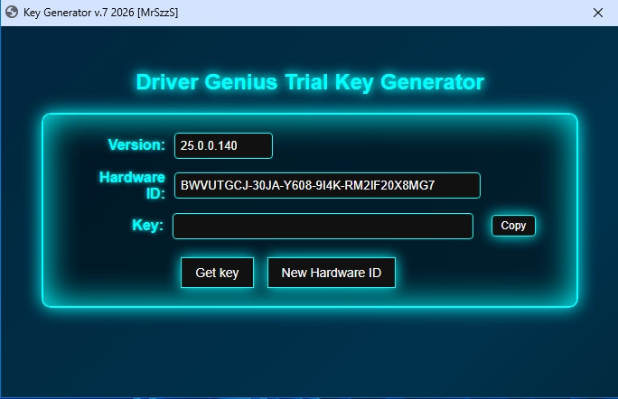 Driver Genius Trial Key Generator v.7 2026 [MrSzzS]